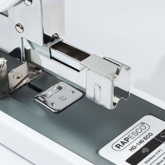 Rapesco 1396 ECO HD-140 Heavy Duty Stapler, 140 Sheet Capacity, Soft White - Image 2