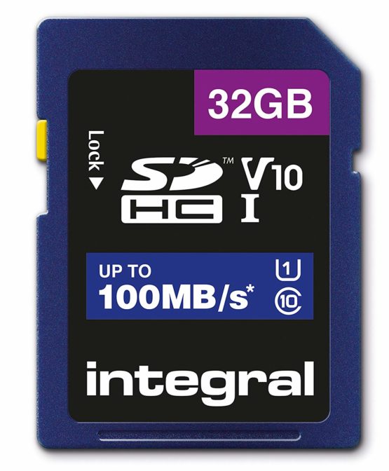 Integral 32GB SD Card High Speed Memory SDHC Up To 100MB/S V10 UHS U1 - Image 2