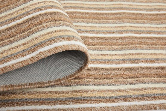 Dandy by William Armes, Ios Stripe Indoor Washable Runner, Cream, 180 x 67 - Image 3