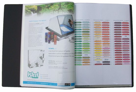 West A4 Adjustable Capacity Course Book Black - Image 2