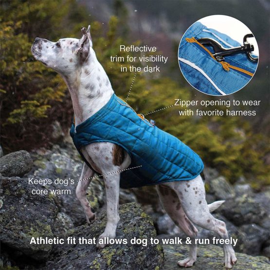 Kurgo Loft Dog Jacket and Reversible Dog Coat, Available in X-Small, Small, Medium, Large and X-Large Sizes - Image 2