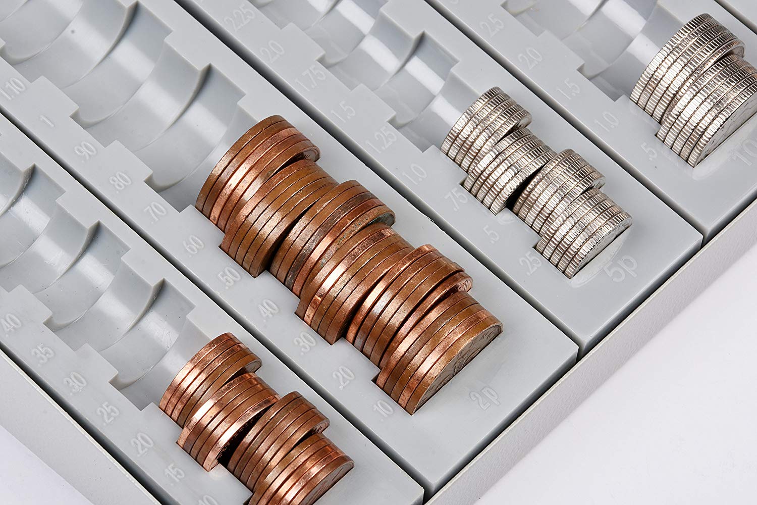 Helix Coin Tray and Note Holder (Pound Sterling) BigaMart