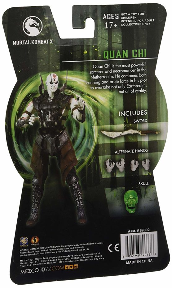 Mortal Kombat X 6-Inch Series 2 Quan Chi Figure - Image 2