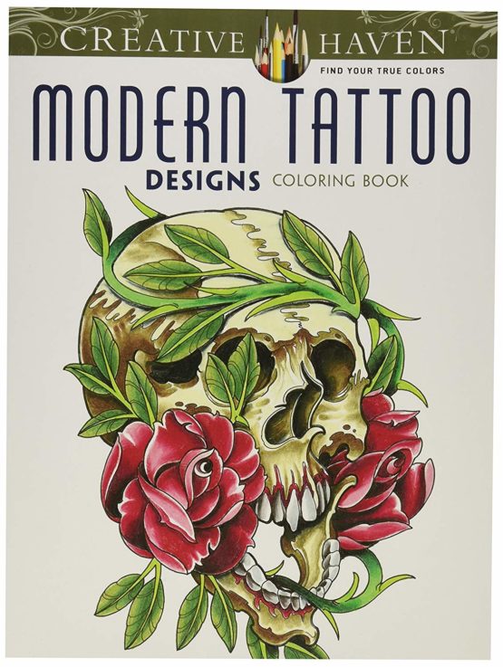 Dover Publications-Creative Haven Modern Tattoo Designs
