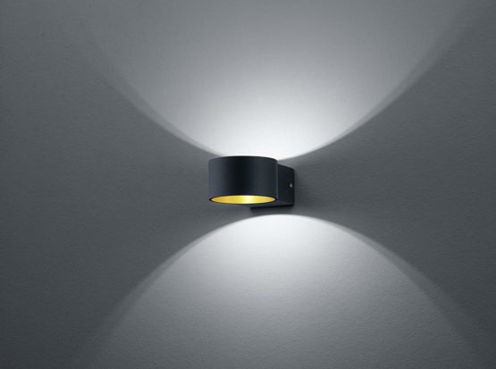 Trio Leuchten Lacapo 223410132 LED Wall Light Matt Metal 1x 4.3 Watt - Image 2