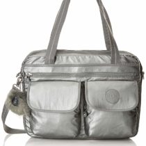 Kipling MARIC Briefcase, 40 cm, 11 liters, Grey (Metallic Stony)