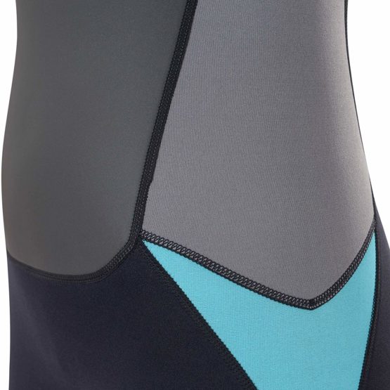Osprey Women's Shorty 3 mm Summer Wetsuit, Adult Short Sleeve Neoprene Surfing Diving Wetsuit, Origin, Multiple Colours - Image 4