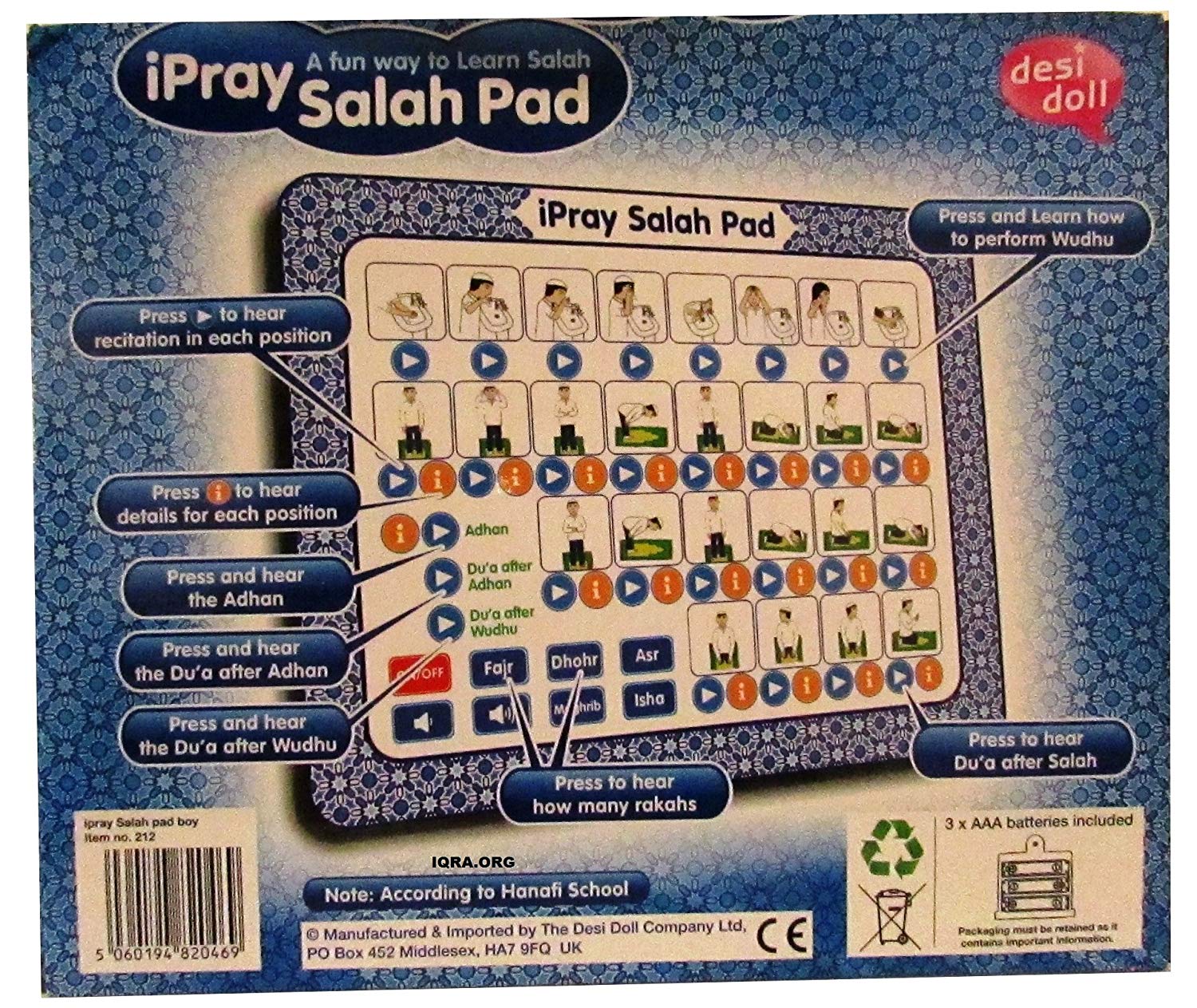iPRAY Salah PAD (Boys) - Image 2