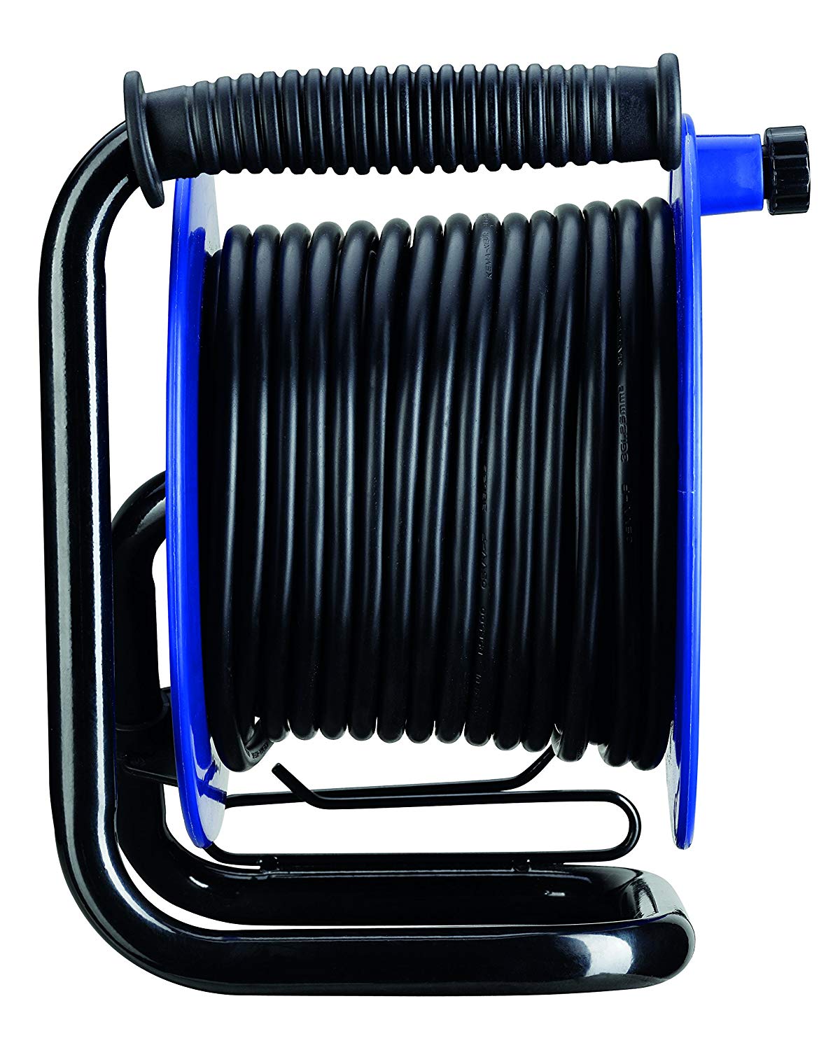 Masterplug Four Socket, 30 Metre Open Cable Reel, Medium Extension Lead Reel, Wind-Up Power Retractable Cord Reel, Heavy Duty - Image 3