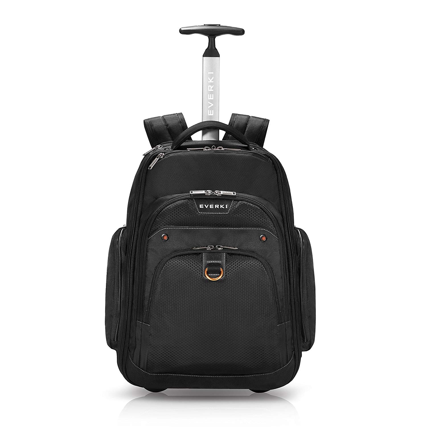 EVERKI Atlas Wheeled Laptop Backpack 13-17.3 Inch Trolley Bag with Adjustable Compartment