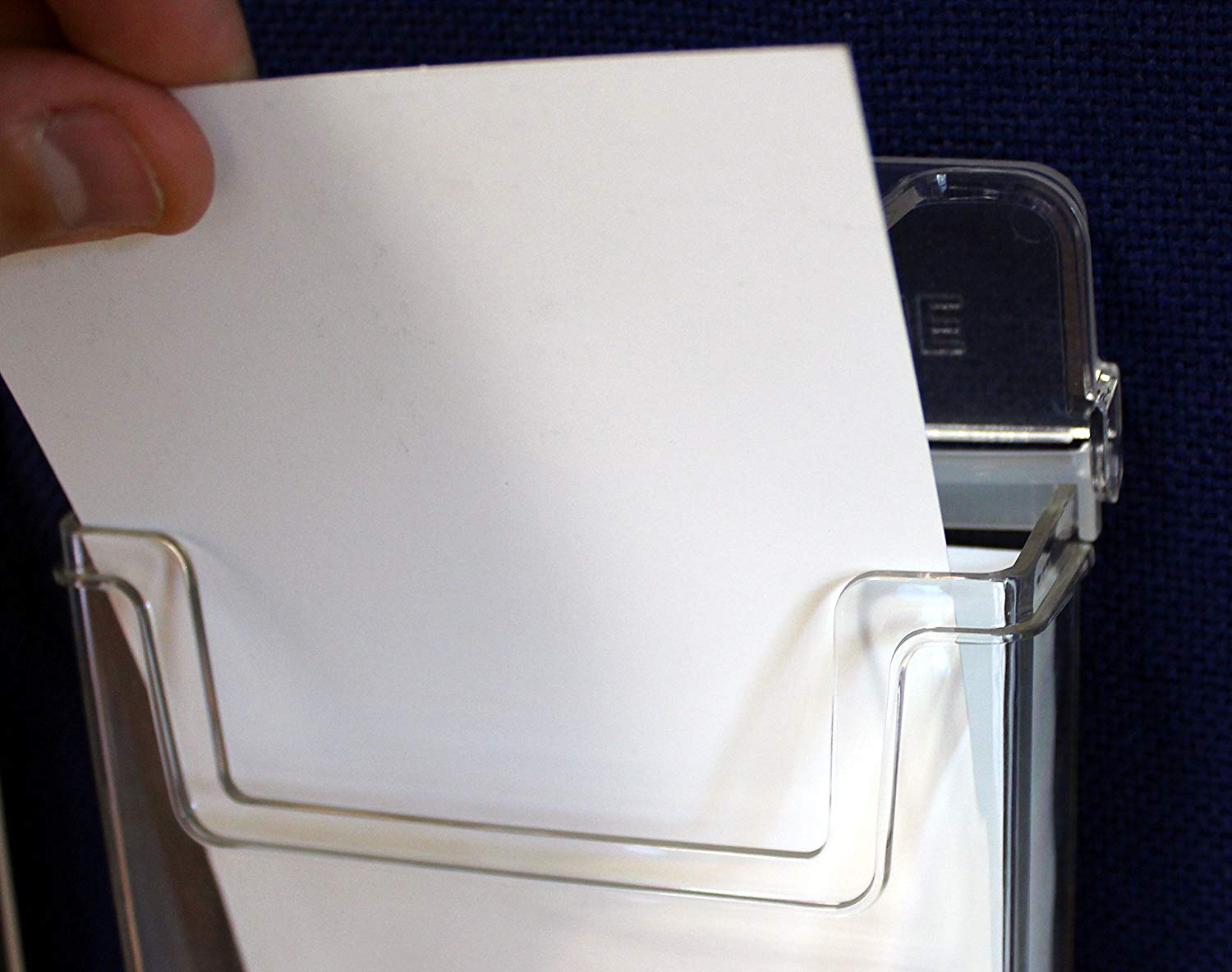 Taymar OD230 Single Pocket Dispenser for A4 Leaflets and Brochures - Clear - Image 3
