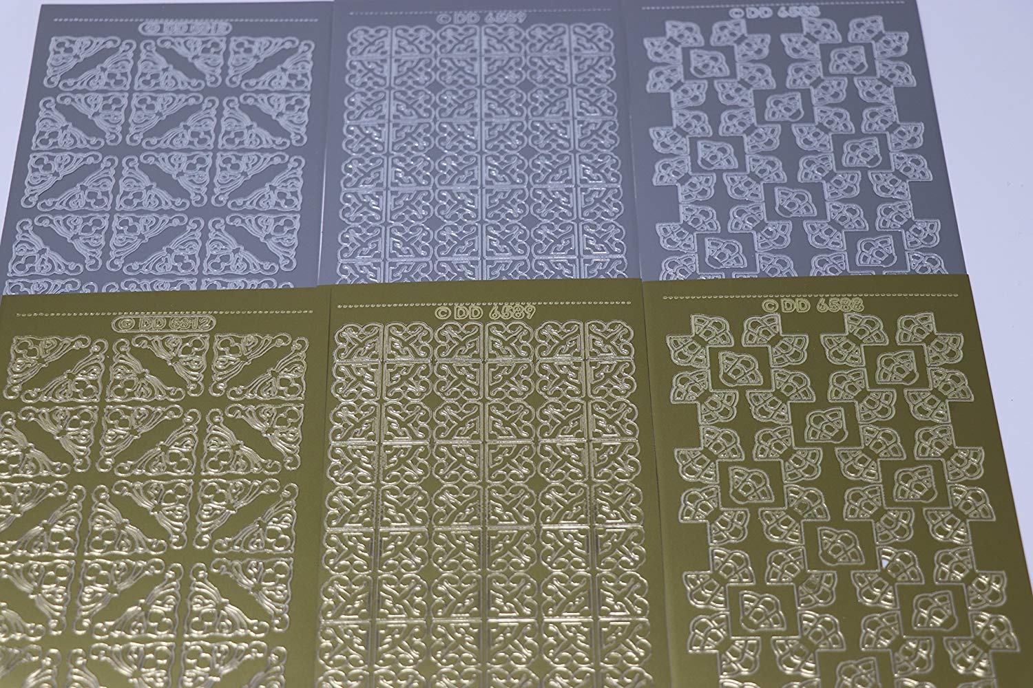 Creative Products CPD_1004 Craftstickers Borders & Corners, Stickers, Multi-Colour, 23 x 10 x 1 cm - Image 3