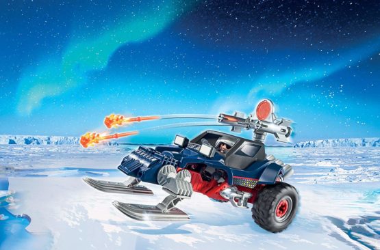 Playmobil 9058 Ice Pirate with Snowmobile - Image 4
