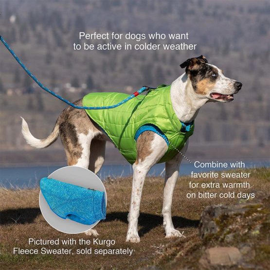 Kurgo Loft Dog Jacket and Reversible Dog Coat, Available in X-Small, Small, Medium, Large and X-Large Sizes - Image 4