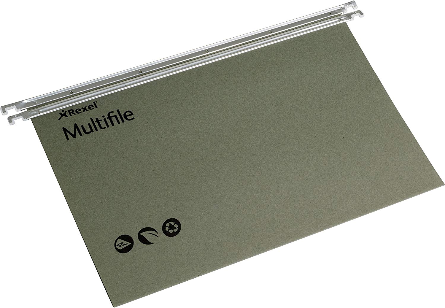 Rexel Foolscap Filing Cabinet Suspension file, Pack 50, Made from premium 100 Percent Recycled Card