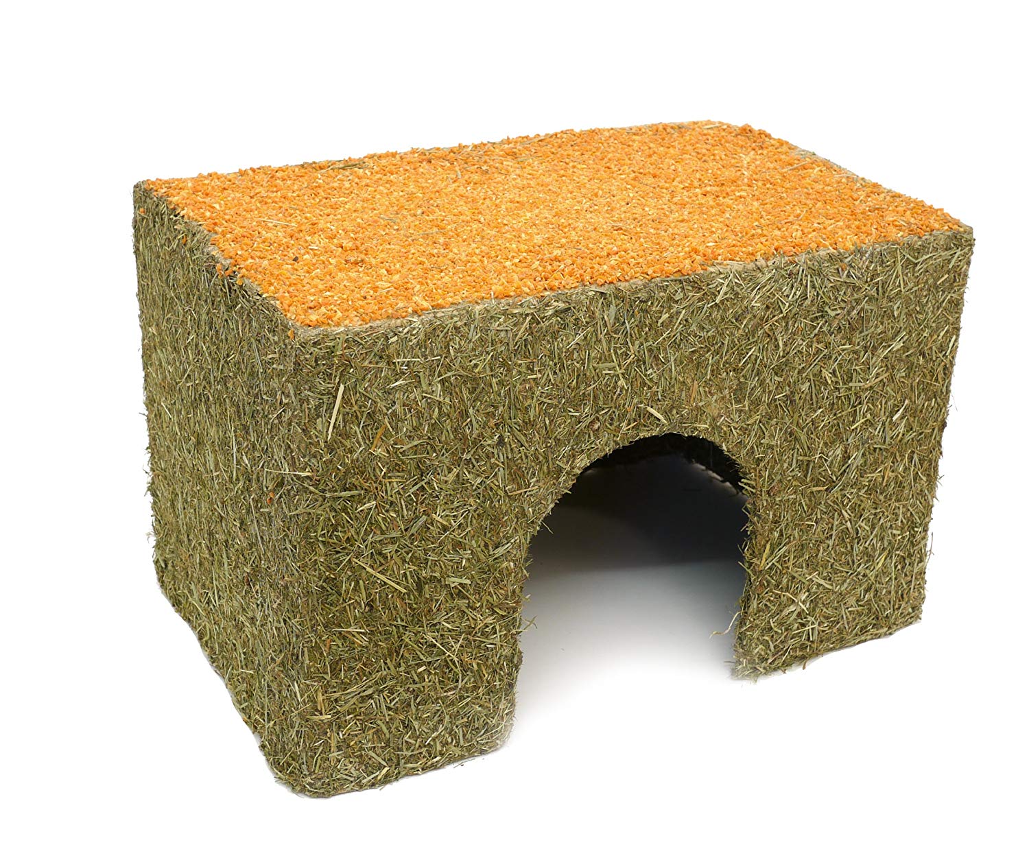 Rosewood Naturals Large Carrot Cottage for Small Animals, Edible Toy, Hay House
