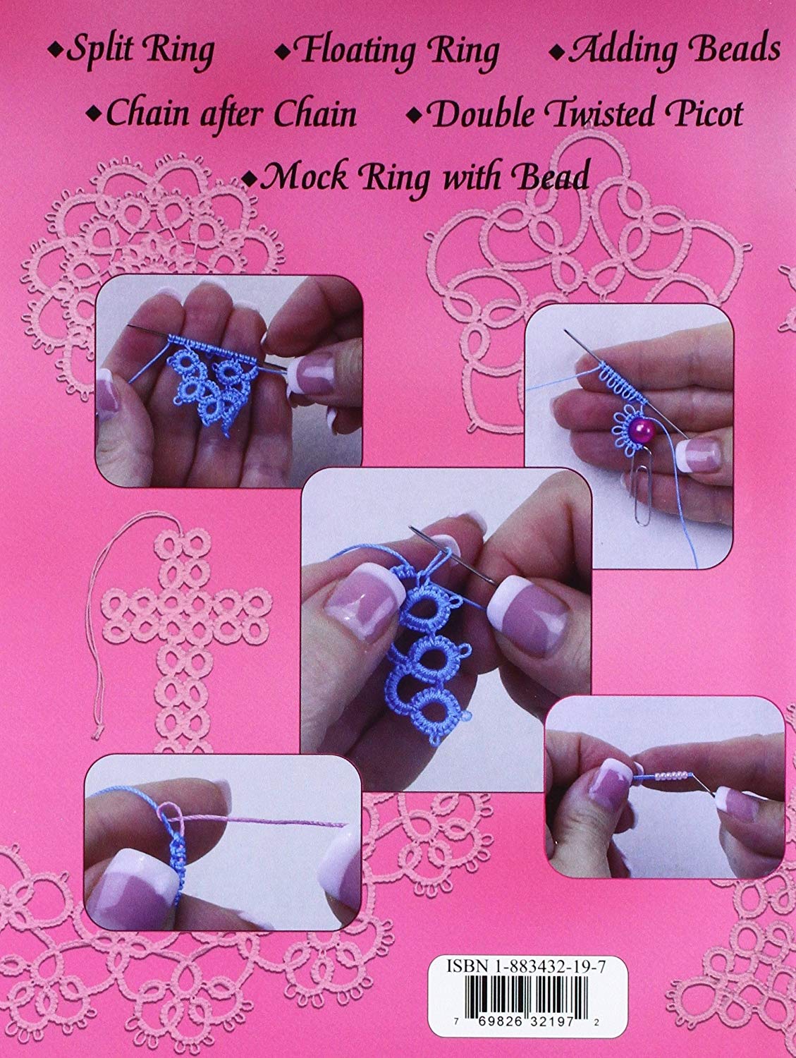 Handy Hands Needle Tatting Techniques and More, Transparent - Image 2