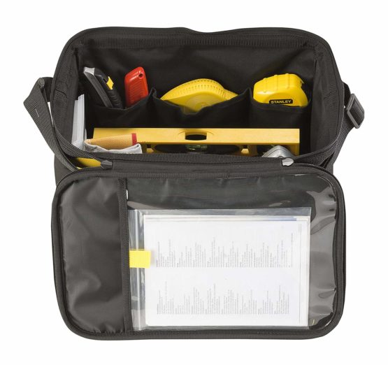 Stanley STST1-73615 Tool Bag with Belt, Black/Yellow - Image 3