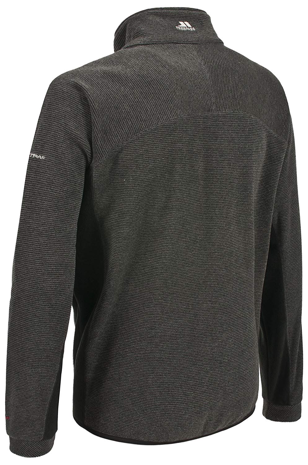 Trespass Mens Fleece Jacket with Full Zip Walking Casual Jynx, Black, XL - Image 2