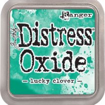 Ranger Tim Holtz Distress Oxide Pad-Lucky Clover, Synthetic Material, Green, 7.5 x 7.5 x 1.9 cm