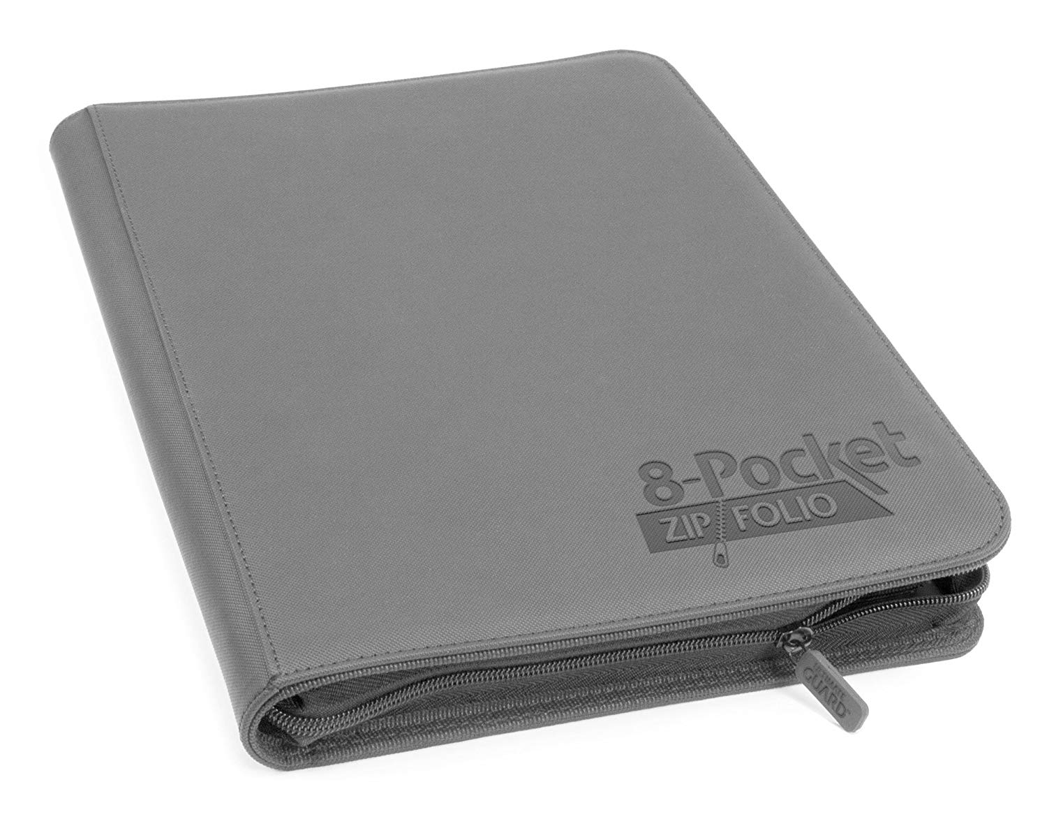 Ultimate Guard Zipfolio 320-8-Pocket XenoSkin Grey, Medium