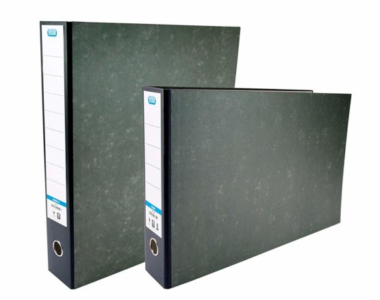 Elba 70 mm A3 Oblong Lever Arch File - Black - Image 2