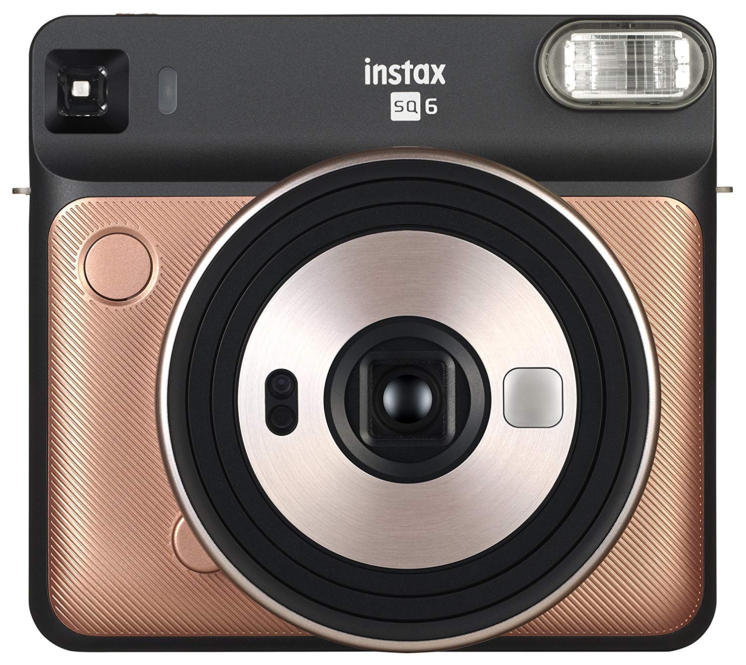 Instax Square SQ6 Instant Camera, 5 Shooting Modes, Inbuilt Flash with Automatic Exposure, Blush Gold, Compact