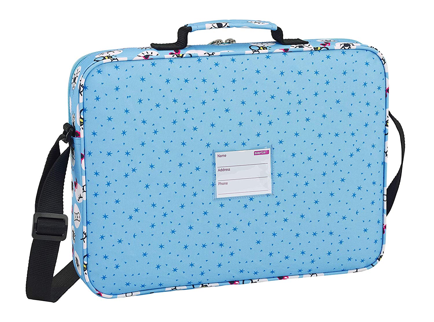 Moos 2018 Briefcase, 38 cm, Blue (Azul) - Image 2