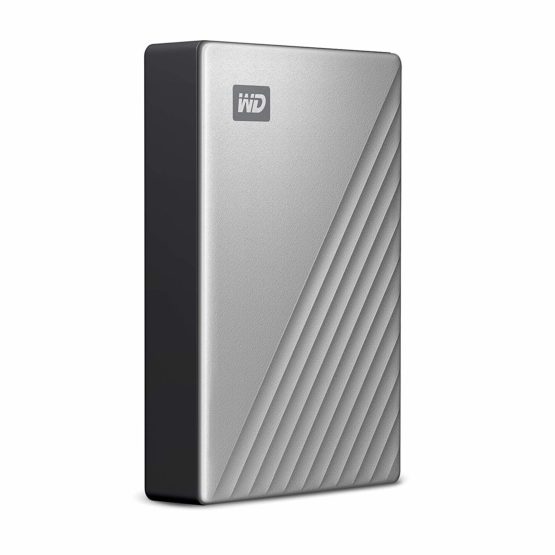 WD 4TB My Passport Ultra for Mac, USB-C ready Silver - Image 3