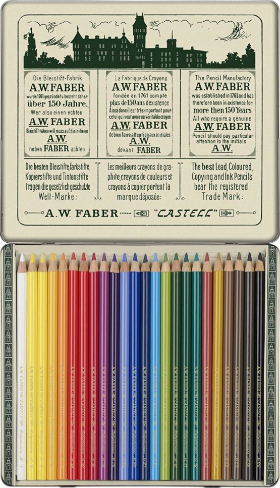 FABER-CASTELL Limited Edition 111th Anniversary - Tin of 24 Polychromos Artists' Pencils
