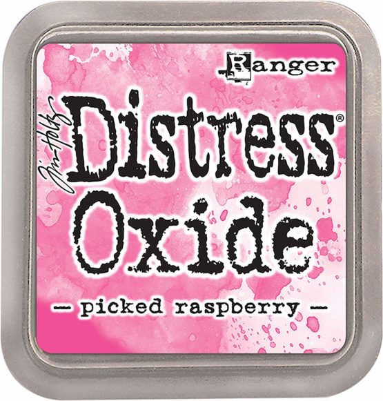 Ranger Tim Holtz TDO56126 Distress Oxide Pad-Picked Raspberry, Synthetic Material, Pink, 7.5 x 7.5 x 1.9 cm