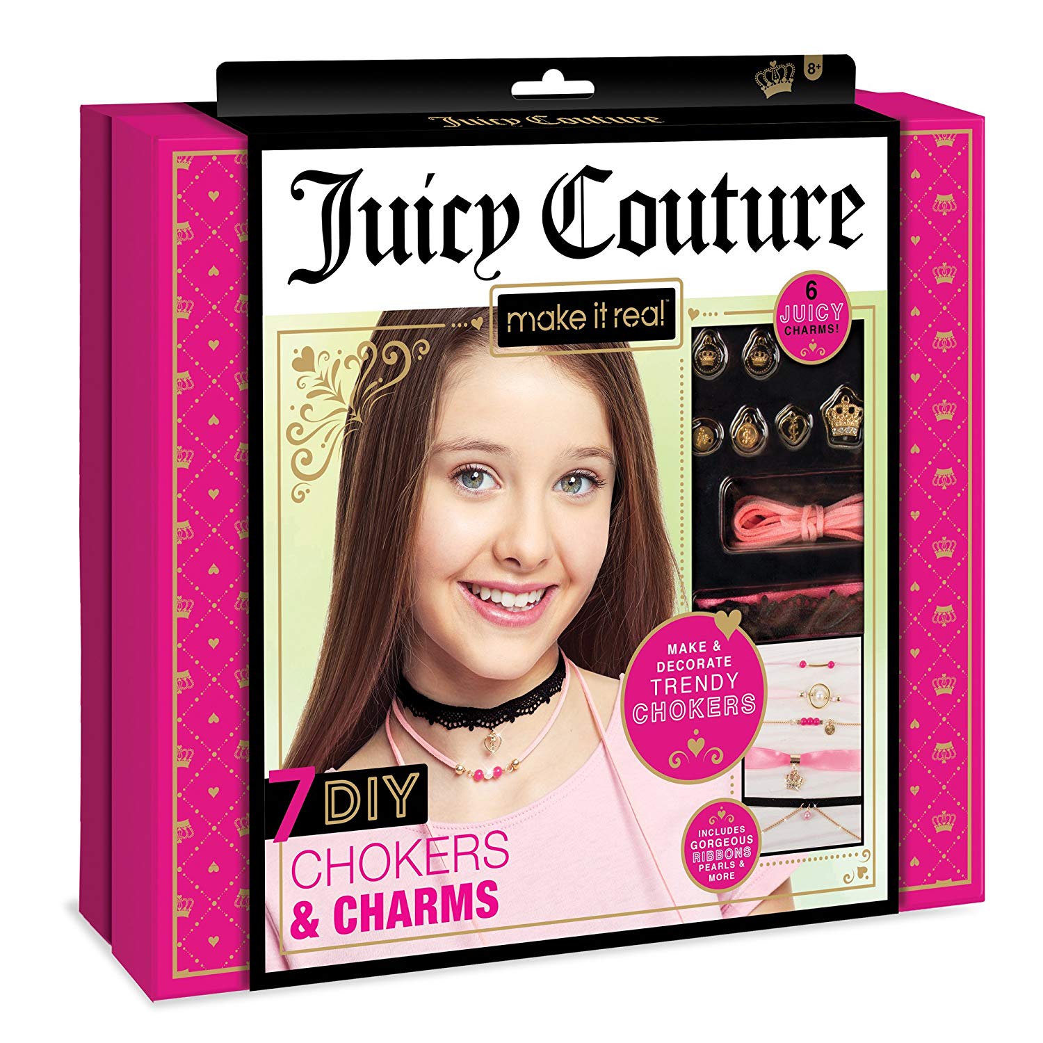 Make It Real – Juicy Couture Chokers & Charms. DIY Choker Jewelry ...