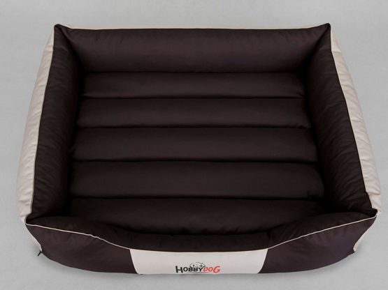 Hobbydog Cordura Comfort Dog Bed, Large, Brown/Beige - Image 2
