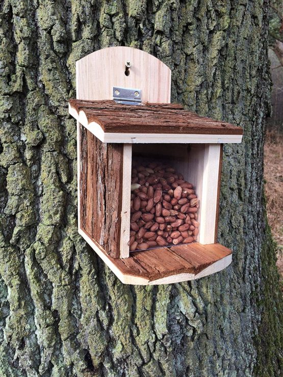 Greenkey Garden & Home 699 Squirrel Feeder - Brown - Image 2