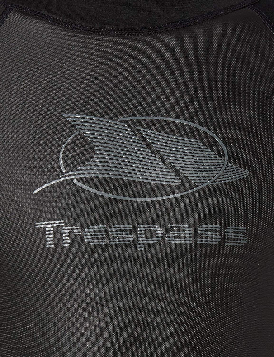 Trespass Mens Wetsuit Short Sleeved Black Neoprene for Diving Surfing Scuba, XXS - Image 2