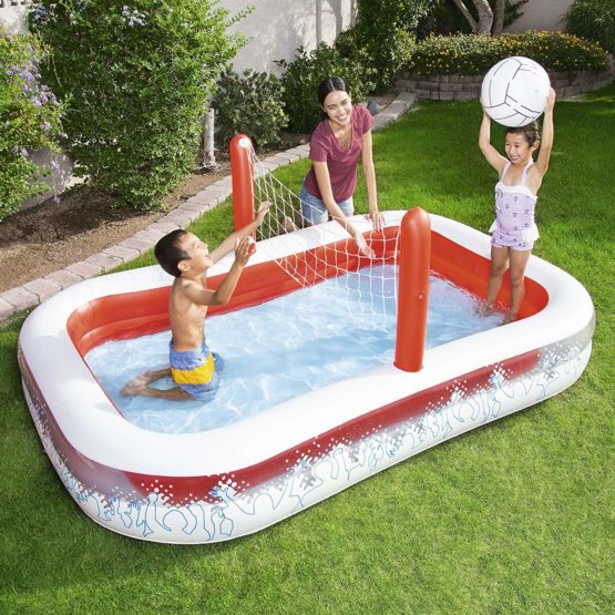 Bestway 100 x 66 x 38-Inch Inflate-A-Volley Pool - Image 2