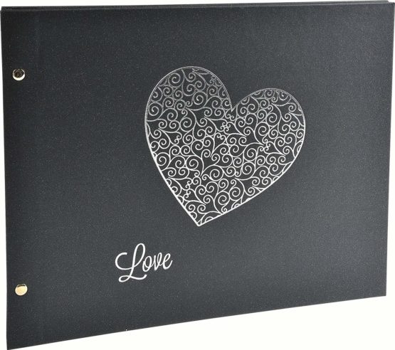 Exacompta 'Harmony' Wedding Photo Album - Black - Image 2