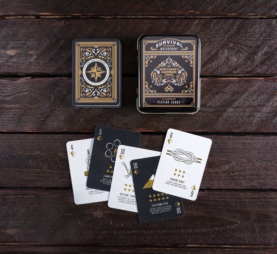 Gentlemen's Hardware Campfire Survival Playing Cards - Image 3