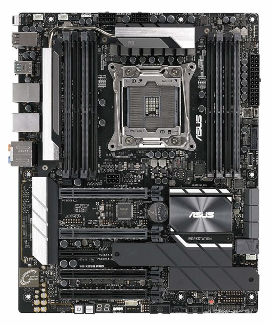 ASUS WS X299 PRO 2066 Intel X299 DDR4 S-ATA 600 ATX Workstation Socket - Black - Image 2
