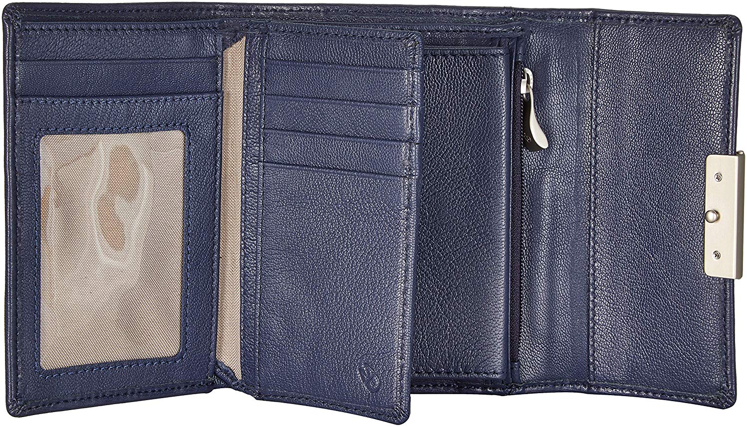 Mandarina Duck Women's Hera 3.0 P10RAP14 Wallet, Dress Blue, 13,5x9x3 (L x H x W) - Image 4