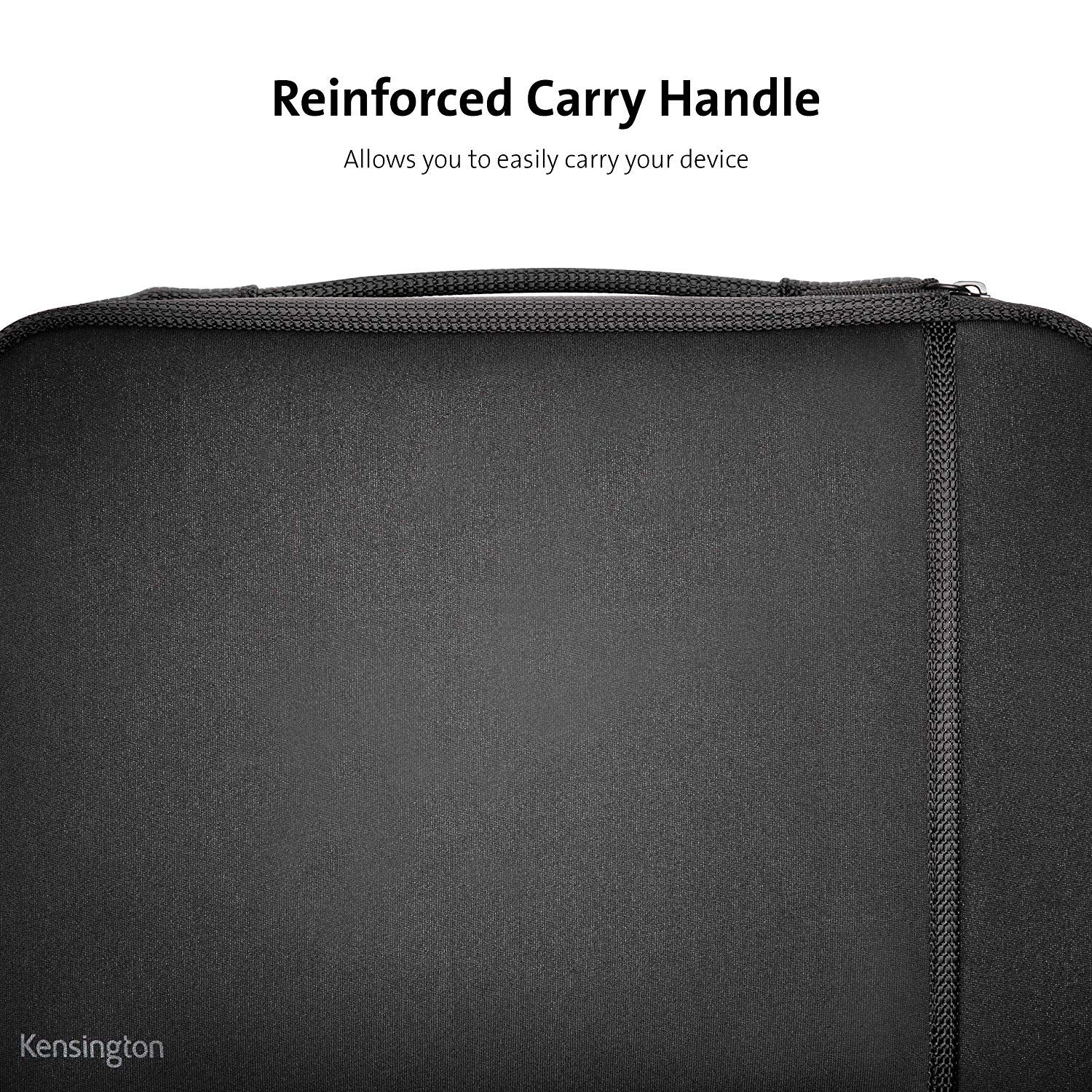 Kensington K62610WW Universal Sleeve, Black, 14"/35.5cm, Sleeve up to 14 Inch - Image 3
