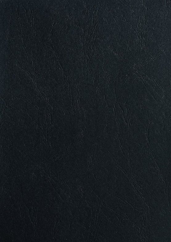 PAVO Premium A3 Leather Grain Cover - Black (Pack of 100)