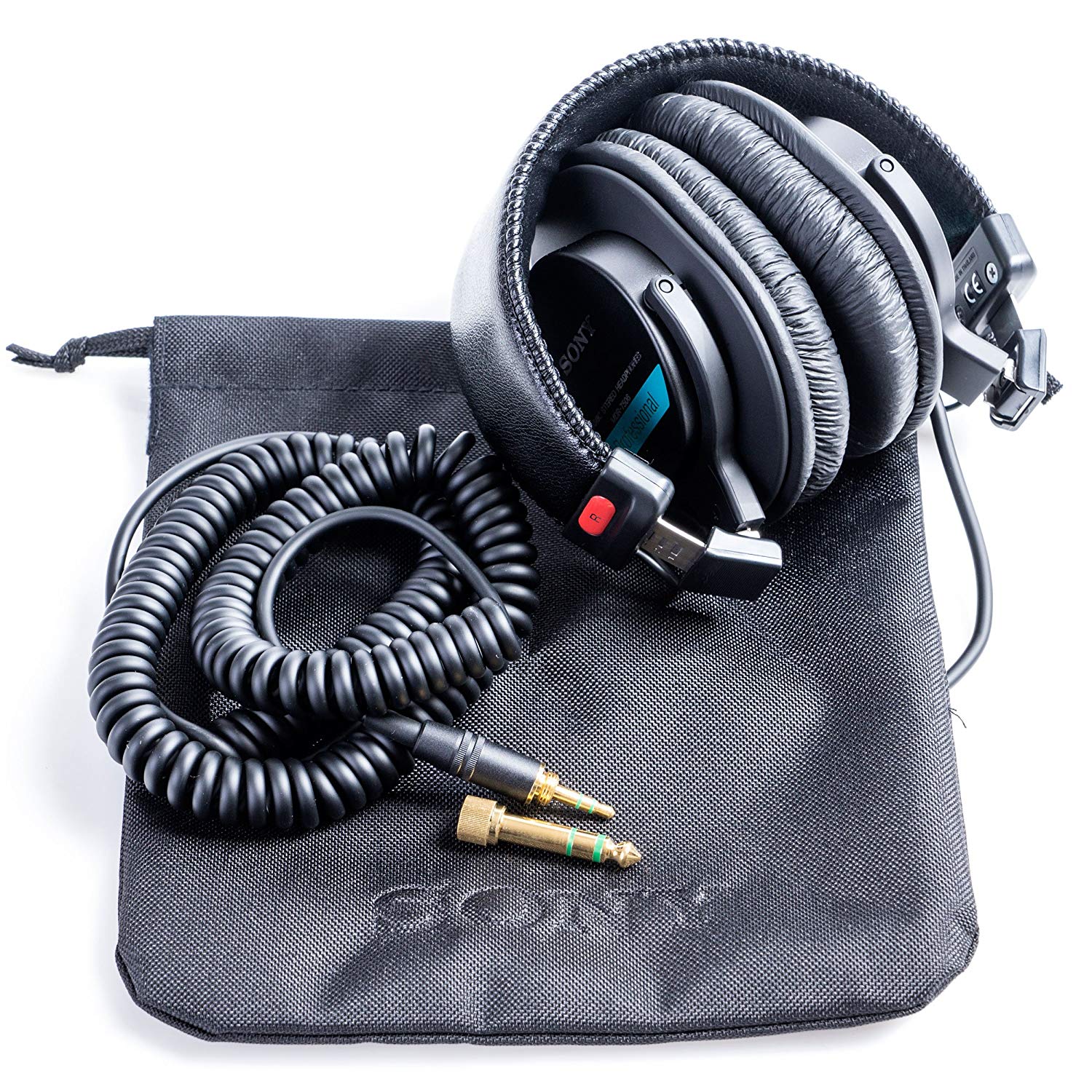 Sony MDR-7506 Closed-Back Studio Monitor Headphones, Wired, 10Hz to 20kHz Frequency Range, Good for Studio Recording & Mixing - Image 3