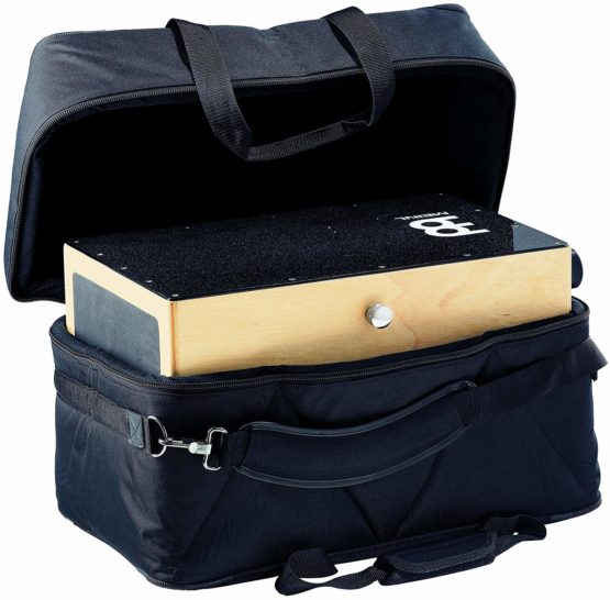 Meinl Percussion Cajon Box Drum Bag, Professional Standard Size-Heavy Duty Nylon, Shoulder Strap and Strong Carrying Grip, Black, (MCJB)