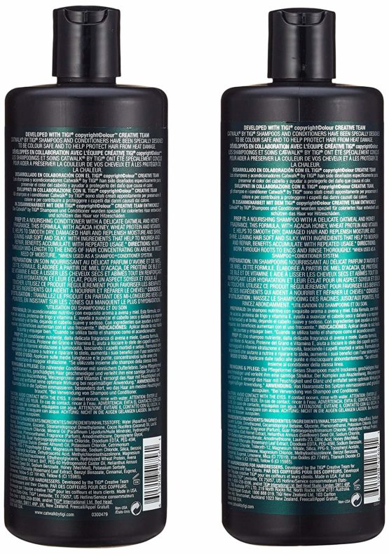 Catwalk by Tigi Oatmeal & Honey Nourish Shampoo and Conditioner 2 x 750 ml - Image 3
