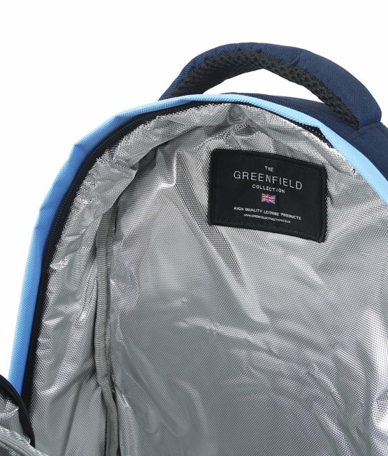 Greenfield Collection Navy Blue 20 Litre Backpack Cool Bag - Image 4