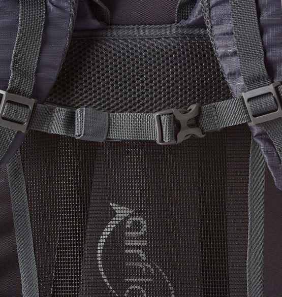 DLX Twinpeak, Flint, Backpack 45 Litres with Trekking Pole Loops, Hydration Compatible, Grey - Image 4