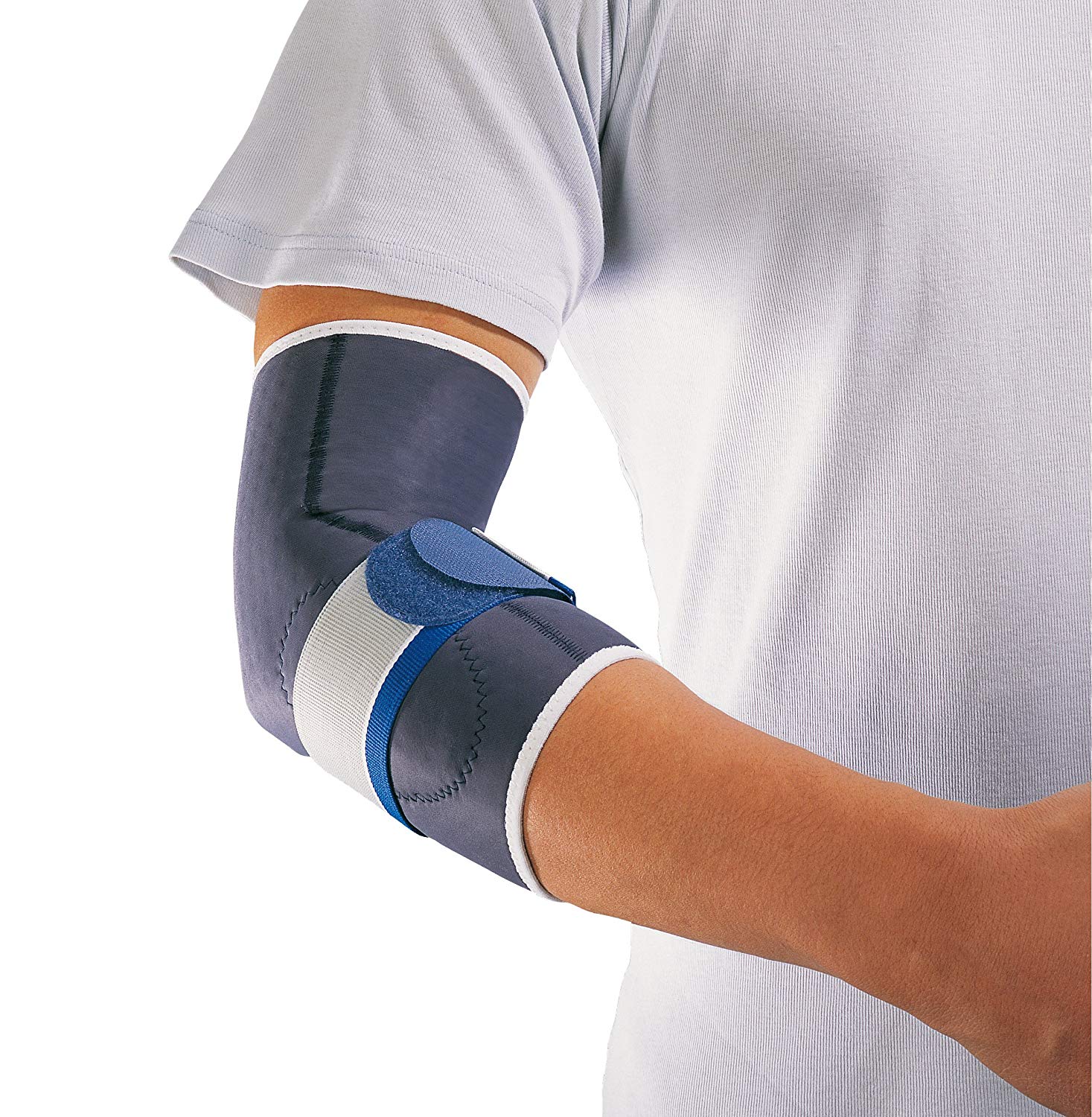 Anti-epicondylitis elbow brace Thuasne Sport -Blue - Size S, Blue - blue