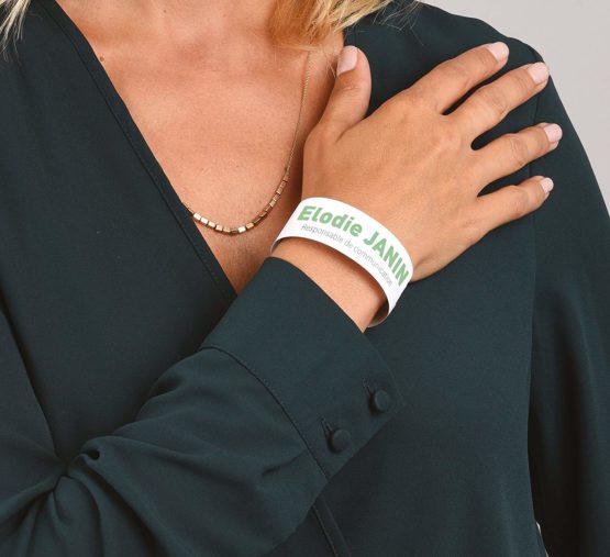 Avery Zweckform L4000-10 Wristbands (265 x 18 mm 160 g/m² 10 Sheets/100 Labels) White - Image 3