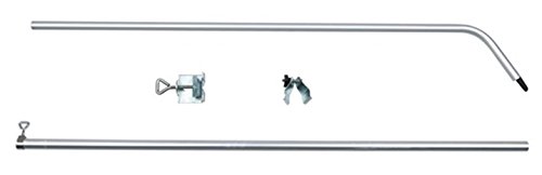 Trixie 4413 Railing Clamp with Telescopic Pole, Natur